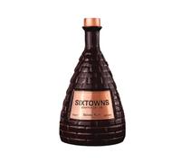 SIXTOWNS Staffordshire Dark Spiced Light Rum, 70cl Bottle - British Porcelain Kiln Shaped Bottle - 40% ABV