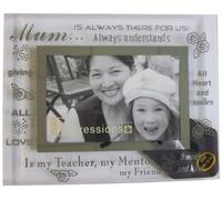 Sixtrees 3-279-64 6 x 4-inch Moments Mum Glass and Mirror Photo Frame