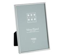 Sixtrees Cambridge Silver Plated 5 x 7 Photo Picture Frame Standing Home Decor