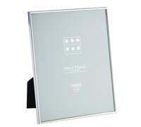 Sixtrees Cambridge Narrow Rim Silver Plated 10x8 inch Photo Frame.