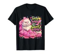 Sixty Sassy and a Bit Smart Assy Cat 60th Birthday T-Shirt