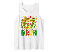 Sixty Seven Bruh Mexican Fiesta Celebration Tank Top