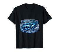 Sixty Seven Number Circuit Board Digital Tech T-Shirt