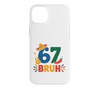 Sixty-Seventh Bruh Fiesta Sombrero Guitar Chili Case for iPhone 14 Plus