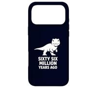 Sixty Six Million Years Ago Dinosaur Extinction Joke Case for iPhone 17 Pro Max