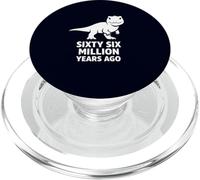 Sixty Six Million Years Ago Dinosaur Extinction Joke PopSockets PopGrip for MagSafe