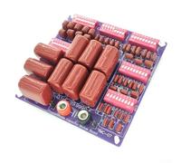 Sixty Step Capacitor Board with a Range from 0 1nF to 99 9999uF for Educational Electronics Experiments and Design Calibration