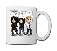 Sixx:A.M. Ceramic Cups White 11oz by Coffee Mug