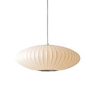 SixYi Chandeliers Single Head Flat Scoop Cocoon Round Lantern Restaurant Pendant Lamp, Bubble Saucer Lamps Japanese Style Suspension Lamp Ceiling Hanging Lamp Lighting E27