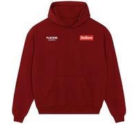Siy Stallone Logo Men's Hoodie - Red / 3XL