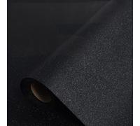 SIYAN Black Matte Aquarium Background Made of Static Adhesive PVC - Opaque, Reusable & Cutable Back Wall Film for Freshwater Aquariums (90 x 300 cm)