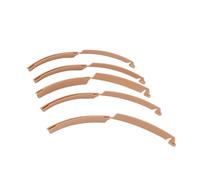 SIYANO 5PCS Drainable Pouch Clamp，reusable Colostomy Bags Clip Easy Open Ostomy Bag Curved Clamp，open Ostomy Bags, Plastic Leak-Proof Sealing Clips