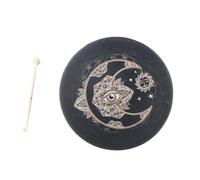 SIYANO Shaman Drum, Handmade Shamanic Drum with Drum Stick, Siberian Drum Hand Drum Adult Drum, Sound Healing Tool, Gift for Music Lovers