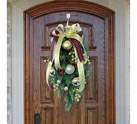 SIYANO Upside Down Christmas Tree Creative Christmas Decoration, Christmas Balls Hanging Garland, Artificial Flower 30 * 50cm For Shopping Mall Window Fashion Decorations