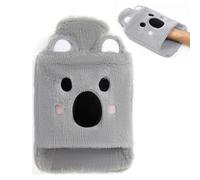 Siyecioa Hot Water Bottle with Cover, 2L Leakproof Large Hot Water Bag for Hot and Cold Compress, Hand Feet Warmer, Neck and Shoulder Pain Relief, Ideal for Women, Seniors & Children