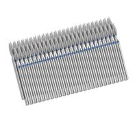 siyuwuro 50Pcs Flame Shape Cuticle Nail Drill Bits 3/32'' Safety Carbide Nail Drill Bits Professional Manicure And Pedicure Drill Bits For Cuticle Dead Skin Nail Prep (Large Flame(Medium))