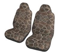 sizaCVC Universal Petoskey Stone Print Car Seat Covers â€“ Front Seat Protector for Women & Men, Fits SUV Sedan Truck