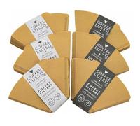Size 1/No.1/101 Coffee Filter Papers by COFFEE LUSSO, Cone Shaped, Unbleached, Eco Friendly (300)