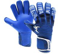 Size 11 Professional ADULT Goal Keeping Gloves - ELITE 2.0 Blue Keeper Glove