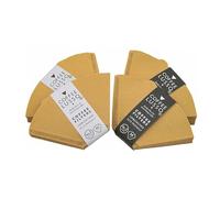 Size 2/No.2/12 Coffee Filter Papers by COFFEE LUSSO, Cone Shaped, Unbleached, Eco Friendly (200)