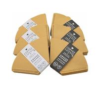 Size 2/No.2/12 Coffee Filter Papers by COFFEE LUSSO, Cone Shaped, Unbleached, Eco Friendly (300)