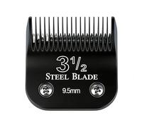 Size 3-1/2 Detachable Replacement Blade, Compatible with Andis, Wahl, Oster Classic 76 Clippers, 3/8-Inch (9.5mm) Cutting Length, Stainless Steel for Durability