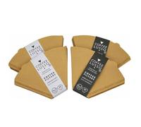 Size 3/No.3/102 Coffee Filter Papers by COFFEE LUSSO, Cone Shaped, Unbleached, Eco Friendly (200)