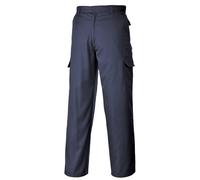 Size 36"x33" Portwest Combat Polycotton 40+ UPF Combat Trousers T701 Dark Navy