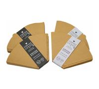 Size 4/No.4/1x4 Coffee Filter Papers by COFFEE LUSSO, Cone Shaped, Unbleached, Eco Friendly (200)