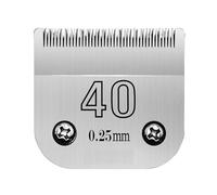 Size 40,Pet Dog Grooming Steel Blade,Compatible with Andis,Oster A5,Wahl KM Series Animals Clippers,Cut Length 1/50 (0.5mm)