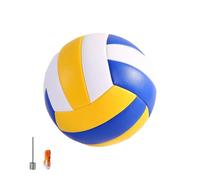 Size 5 Beach Volleyball, Junior High School Students Soft Volleyball Sports Training And Competition Ball, Soft Touch Volleyball, Pvc Leather Soft Indoor for Beginner, Teenager, Adult (B)