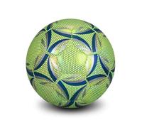 Size 5 Glowing Football - Night Game Sports, Light Reflective Practice Sphere | Luminous Outdoor Training Equipment, High Visibility Durable Soccer for Evening Play Under Bright Camera Flash