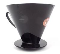 Size 6 Plastic Coffee Filter Dripper Cone by EDESIA ESPRESS