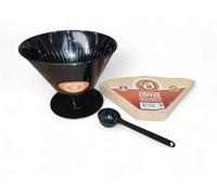 Size 6 Pour Over Filter Coffee Maker Set by EDESIA ESPRESS
