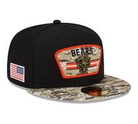 (Size 7 1/2 (59.6cm)) Chicago Bears NFL Snapback New Era Adult Cap Hat - New