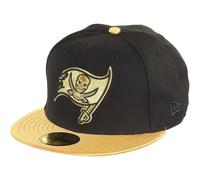 Tampa Bay Buccaneers Cap NFL Men's New Era Black Fitted Hat - New