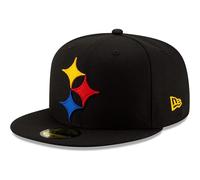 (Size 7 (55.8cm)) Pittsburgh Steelers NFL Snapback New Era Adult Cap Hat - New