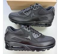 Size 8 - Nike Air Max 90 Triple Black Men's Trainers 537384-090