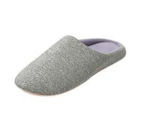 Size 9 Ladies Slippers Slippers Size 5 UK Women Plus Shoes Slippers Velvet for Women for Women Round House Toe Slippers Women's Slipper Slippers Women Size 5 Supportive Slippers Womens (Grey, 9)