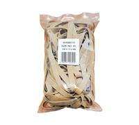 Q-Connect Size 91 Rubber Bands 454g Pack, Yellow