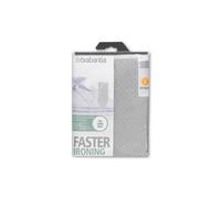 Size A B C D E Genuine Brabantia Replacement Ironing Board Covers - Silver