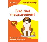 Collins Easy Learning Preschool: Size and Measurement Ages 3-5