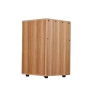 Size Cajon Drum Box Cajon Drum Zebra Wooden Box Sitting Travel Drummer Percussion Instrument Non-Slip for Traveling Party(24x23x37.5cm)