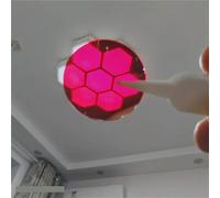 Size Diameter 20mm 23mm 32.5mm 635nm Narrow Bandpass Red Lights Pass Filter Glass(20mm)