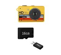 Size Digital Camera with 0.96 Inch Screen, Small Camera 16X Digital Magnification for Group Photos on Trips Pocket Photo Tiny Daily Picture Device Travel Memory Keeper Screen Preview Casual Vlog Carry