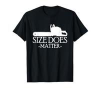 Size Does Matter Chainsaw T-Shirt