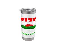 Size Doesnt Matter Design for a Habanero Chili Lover Stainless Steel Insulated Tumbler