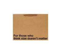 "Size Doesn't Matter" Large Gift Bag