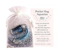 Size Emotion Affirmation Card with Acrylic Constellatory Charm for Friend Christmas Valentines Birthday Present Genuine Starsign Gifts