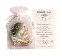 Size Emotion Affirmation Card with Acrylic Constellatory Charm for Friend Christmas Valentines Birthday Present Genuine Starsign Gifts